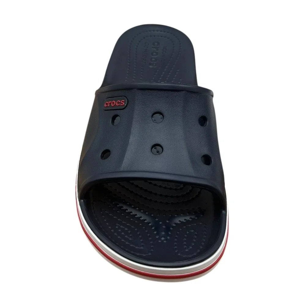Crocs Bayaband Mens Slide Sandals Size 9 Navy Blue Water‎ Friendly Lightweight